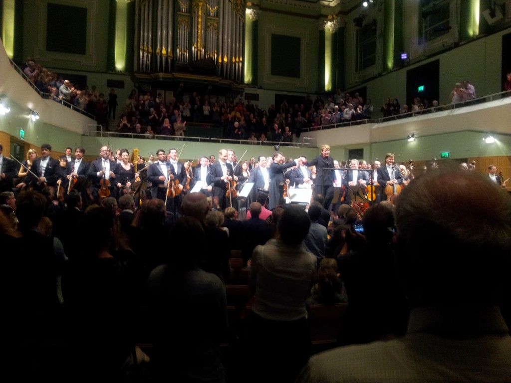 Taken by me in NCH at the end of the fabulous concert