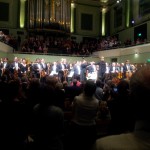 Taken by me in NCH at the end of the fabulous concert